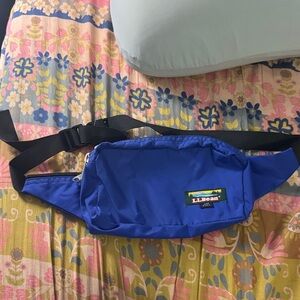 Vintage L.L. Bean Royal Blue Belt Bag